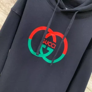 Gucci Cotton Jersey Printed Hooded Sweatshirt - GBH004