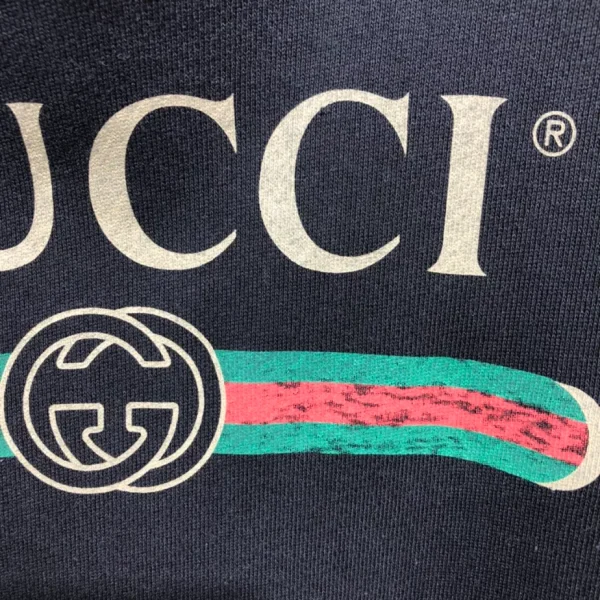 Gucci Logo Print Hoodie - GBH015